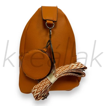Hátitáska - Barna színű keresztpántos hátitáska