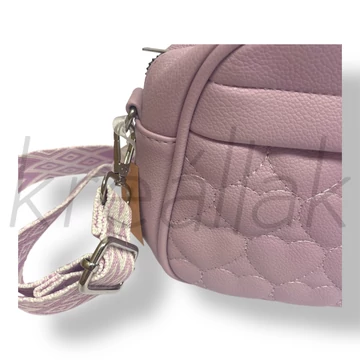 Rózsaszín válltáska