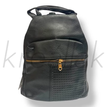 Fekete rács mintás hátitáska