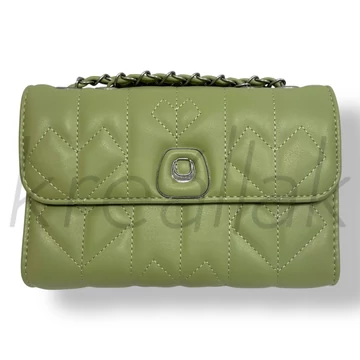 Olajzöld steppelt válltáska