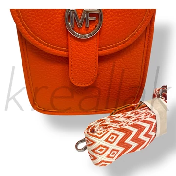 Narancssárga válltáska