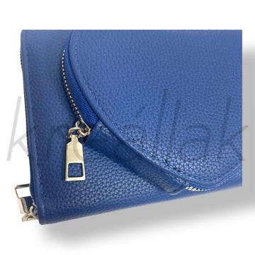 Királykék szív válltáska