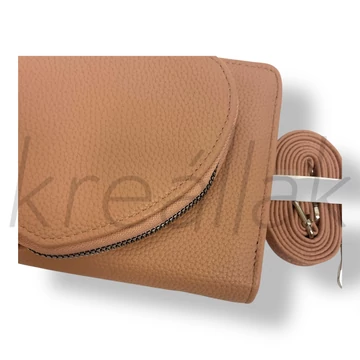 Rózsaszín szív válltáska