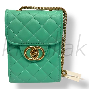 Türkizkék kis táska