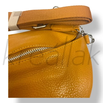 Okkersárga válltáska 