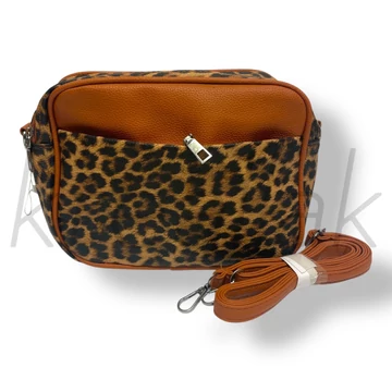 Párduc mintás kis táska