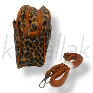 Párduc mintás kis táska