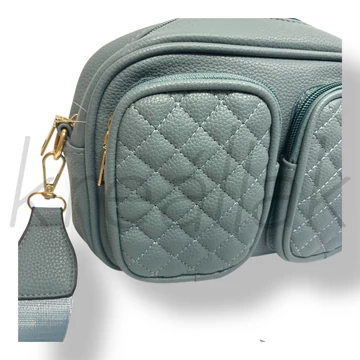 Ceruza kék kis válltáska