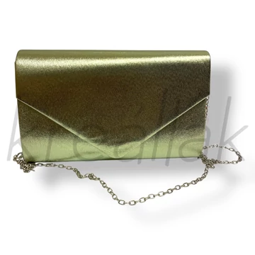 Alma zöld fényes alkalmi táska