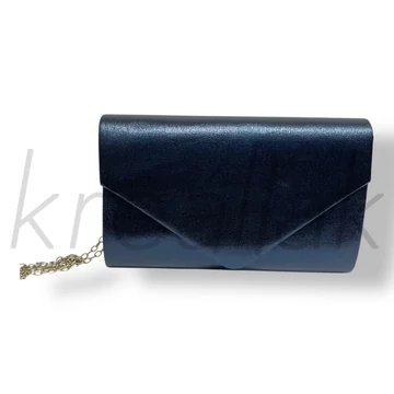 Metál kék alkalmi táska