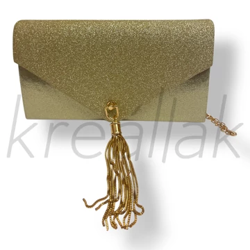 Arany láncos alkalmi táska