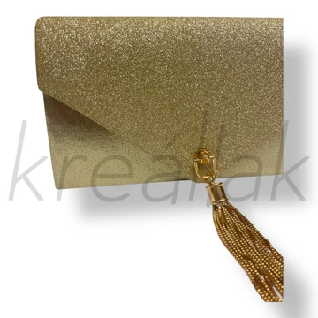 Arany láncos alkalmi táska