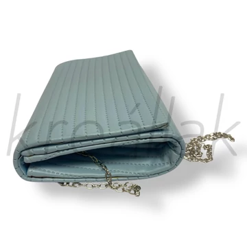 Babakék rácsos alkamitáska