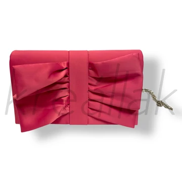 Pink szatén táska
