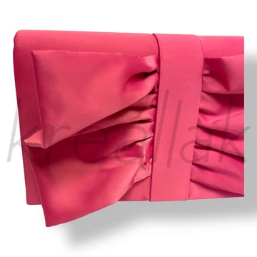 Pink szatén táska