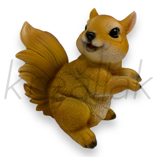 Álló mókus dekoráció