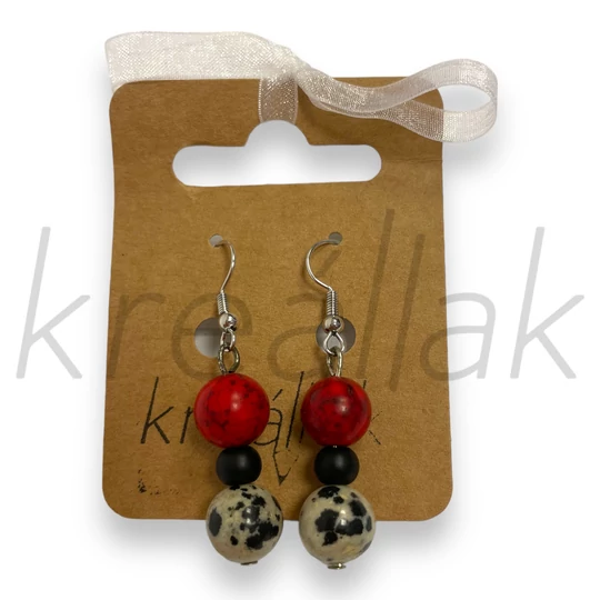 Fülbevaló - Magnezit fülbevaló