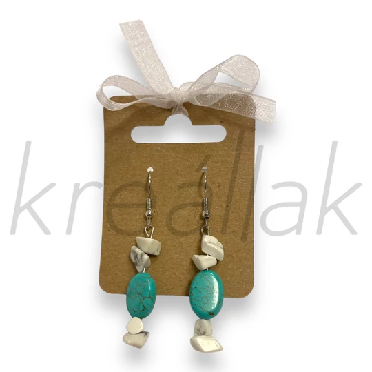 Fülbevaló - Türkíz fülbevaló