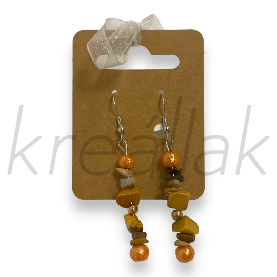 Fülbevaló - Ásvány fülbevaló mookait