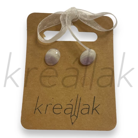 Fülbevaló - Ametiszt fülbevaló