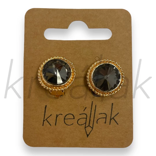 Fülbevaló - Nagy köves fülbevaló