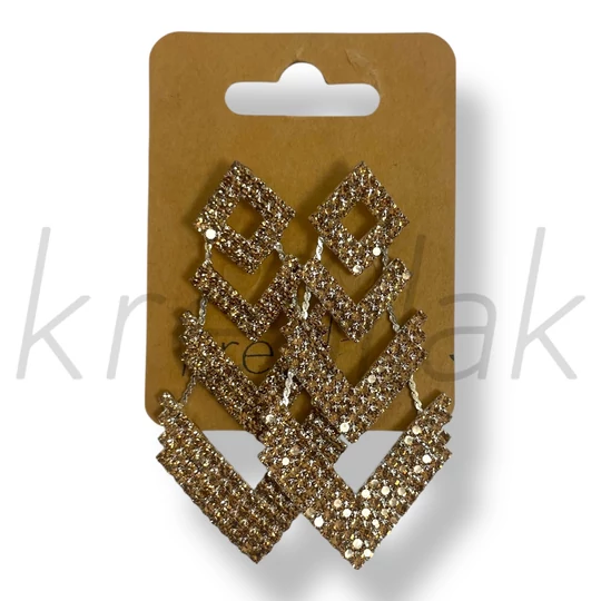 Bronz luxus fülbevaló