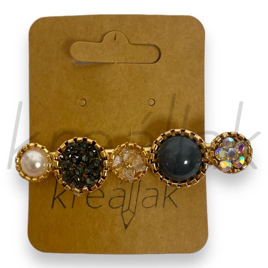 Hajcsipesz - Köves díszes hajcsipesz