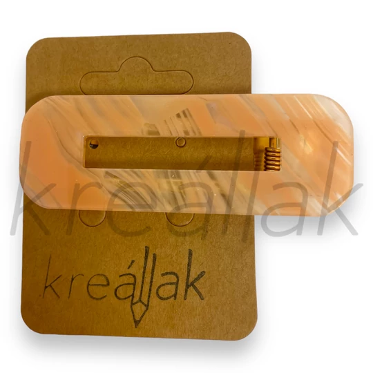 Hajcsipesz - Rózsaszín plasztik hajcsipesz