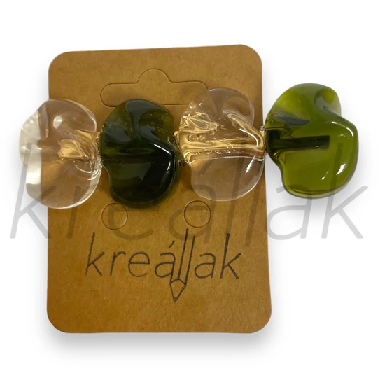 Hajcsipesz - Zöld plasztik hajcsipesz