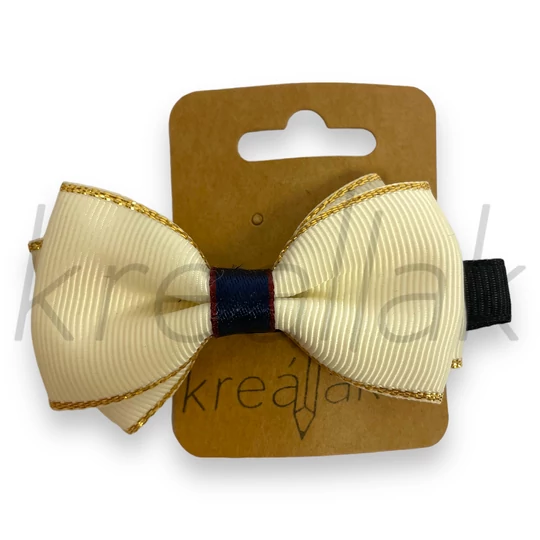 Hajcsipesz - Fehér nagy masnis hajcsipesz