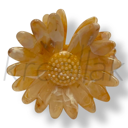 Sárga margaréta hajcsat