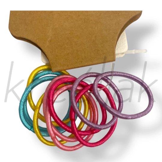 Színes mini hajgumi szett