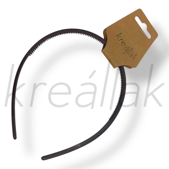 Barna vékony hajpánt