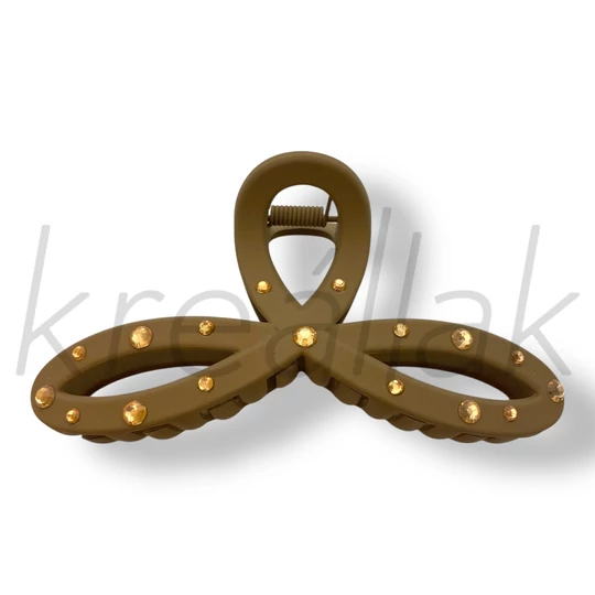 Barna köves masni hajcsat 