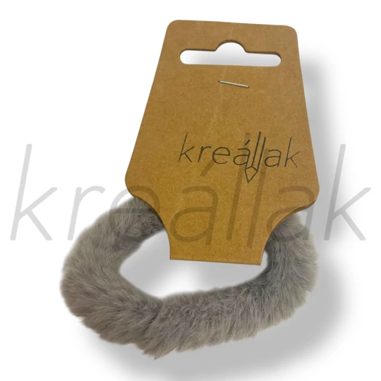 Szürke szőr hajgumi