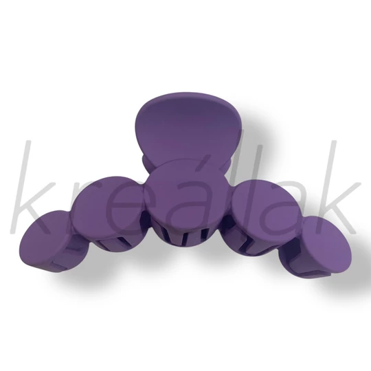 Lila körös hajcsat 