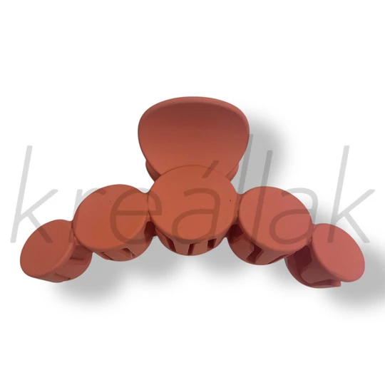 Rózsaszín körös hajcsipesz 