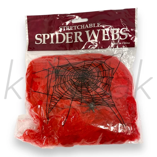 Piros pókháló csomag 