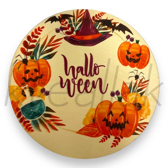 Halloween dekor tábla