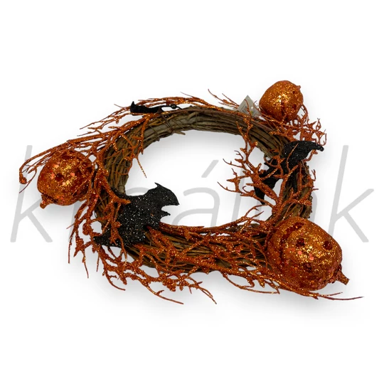 Narancs denevér koszorú