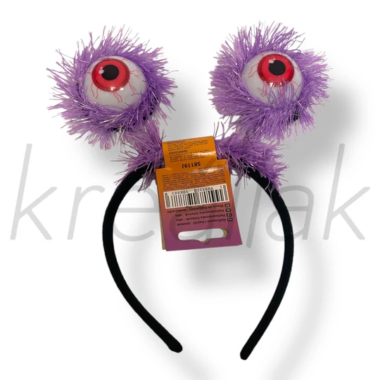 Lila szörny szem hajpánt