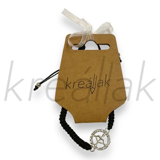 Karkötő - Fekete horoszkópos karkötő