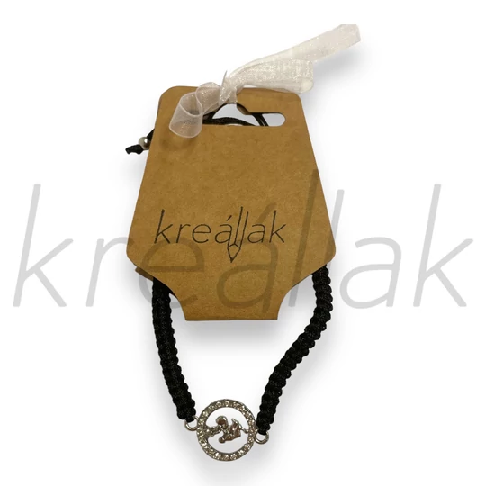 Karkötő - Fekete horoszkópos karkötő