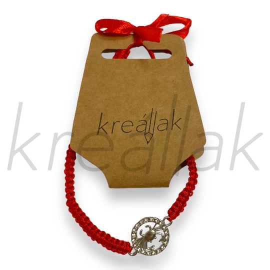 Karkötő - Piros horoszkópos karkötő