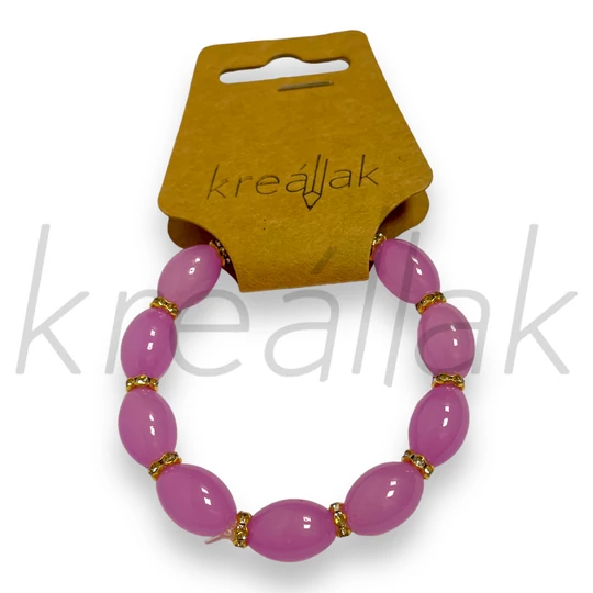 Karkötő - Rose henger gyöngyös karkötő