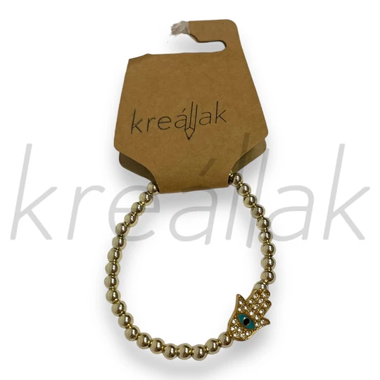 Karkötő - Kéz medálos karkötő