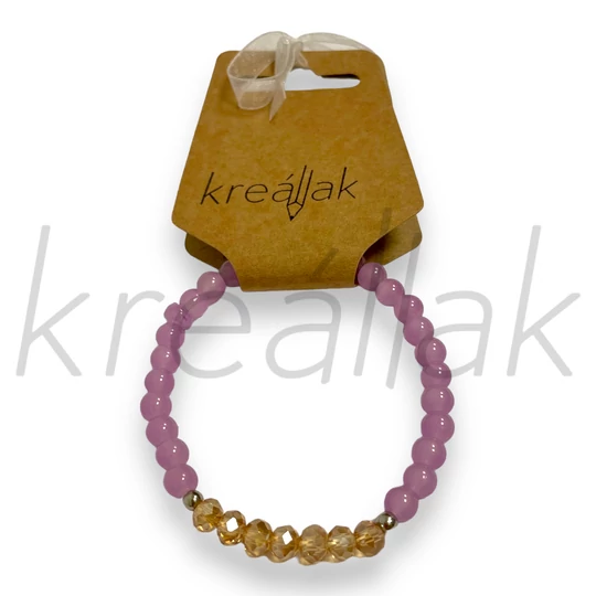 Karkötő - Levendula színű karkötő