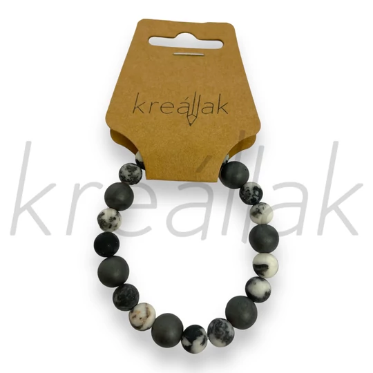Ásvány karkötő - Ásvány karkötő fekete