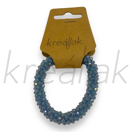 Karkötő - Kék apró gyöngyös karkötő