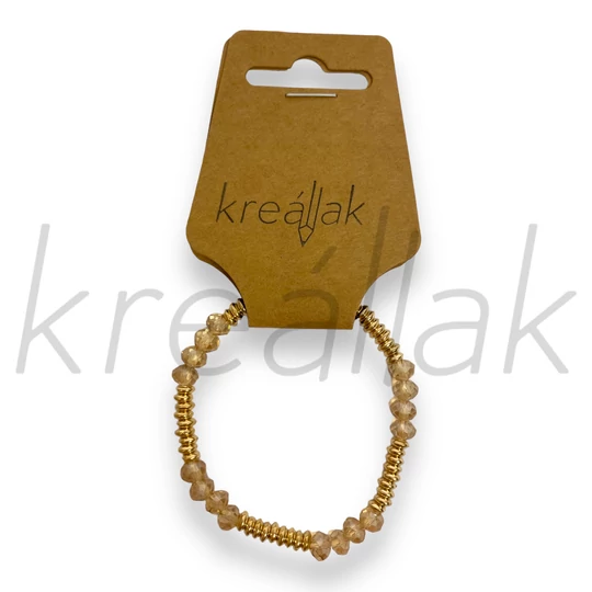 Karkötő - Arany gyöngyös karkötő